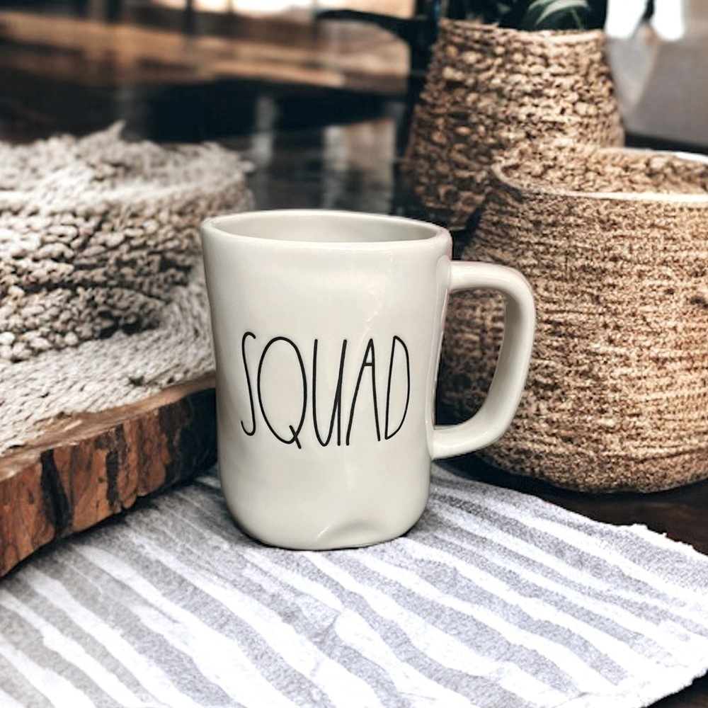 NEW RAE DUNN Large SQUAD Mug